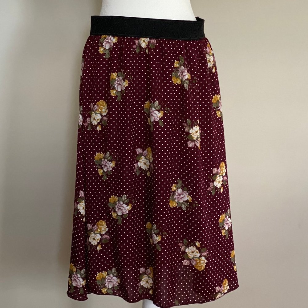 LuLaRoe LOLA skirt LARGE (12-14)